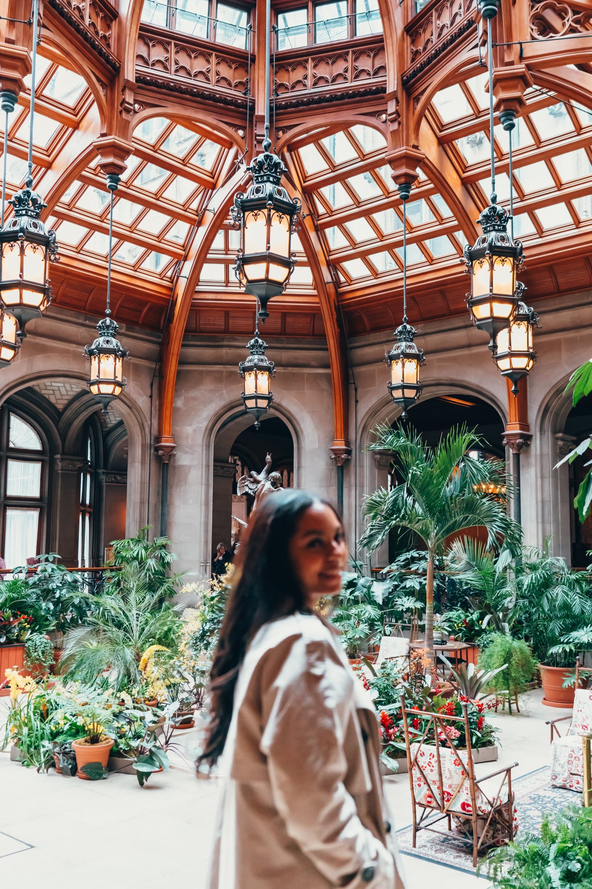 Ashlee Major Moss in Biltmore Atrium