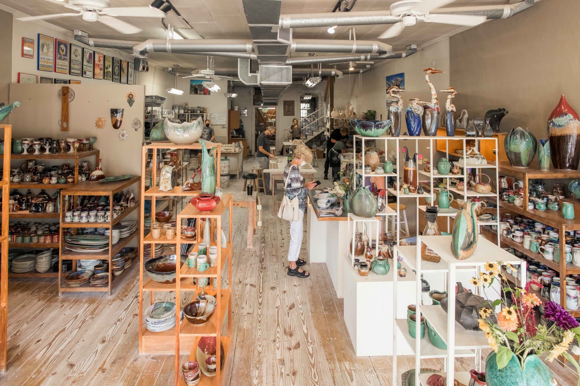 Pottery Shopping in Weaverville Pottery Shopping in Weaverville