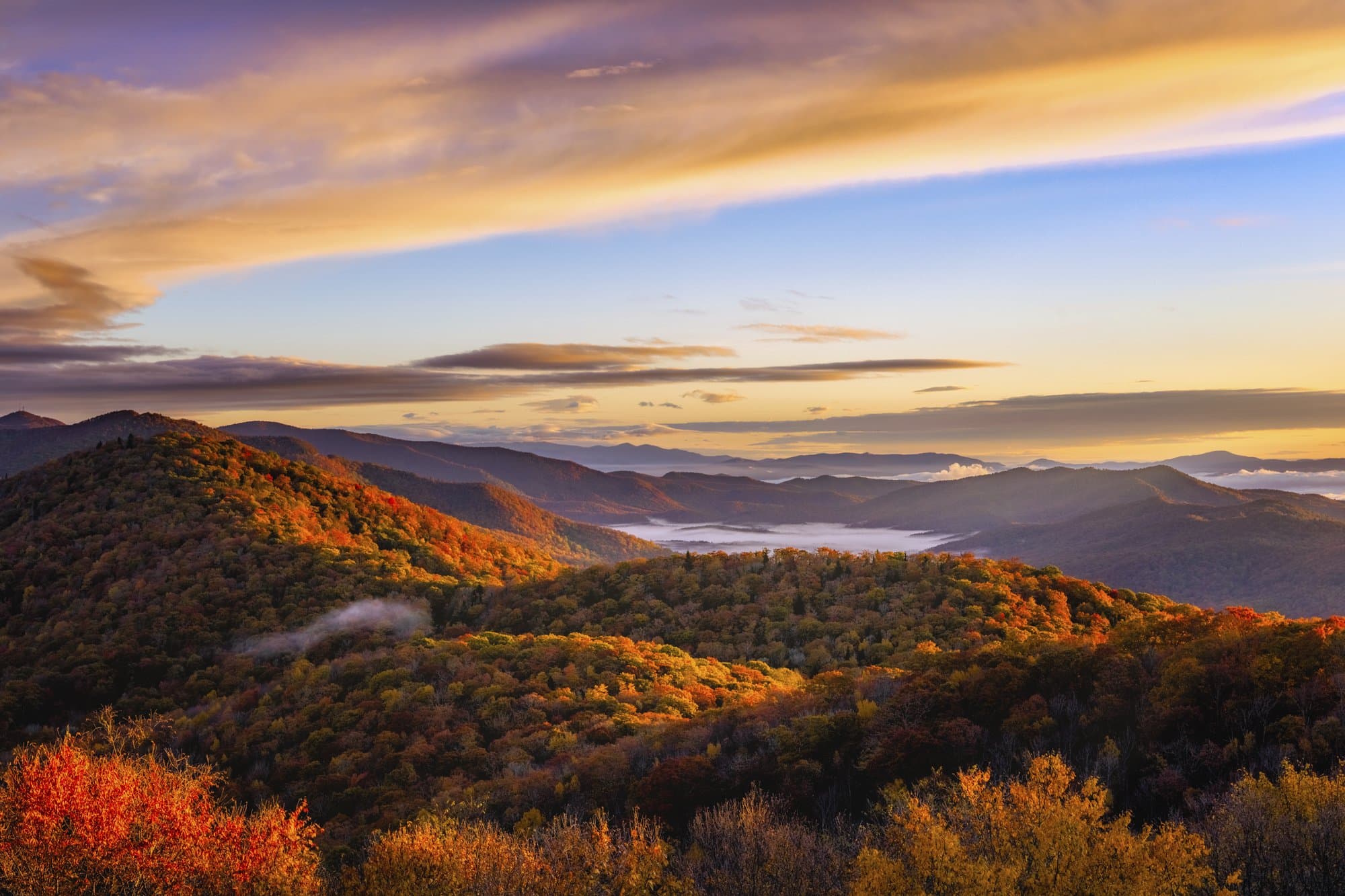 Graveyard Fields in the fall / Photo: Luke Sutton Graveyard Fields in the fall / Photo: Luke Sutton