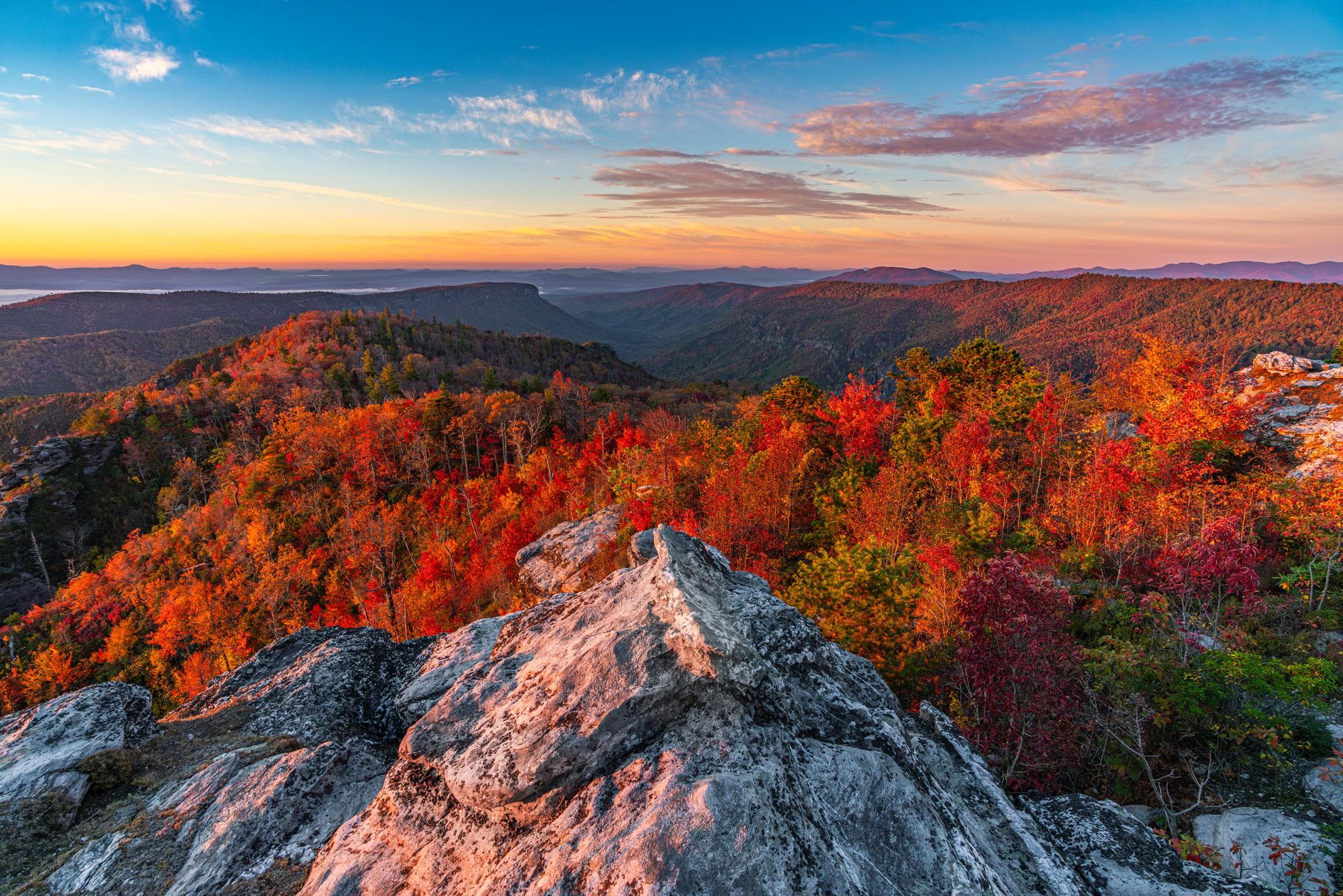 Fall color near Asheville by Leslie Restivo Fall color near Asheville by Leslie Restivo