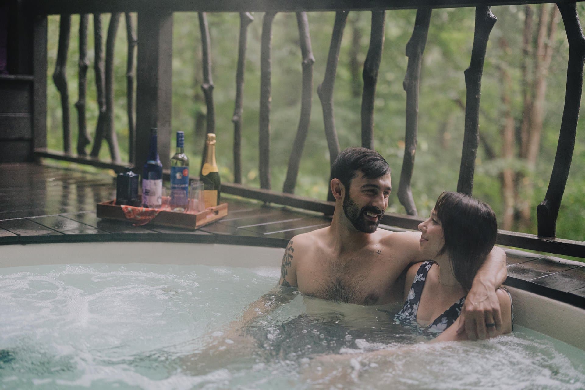 Couple at Shoji Spa / Photo: Tommy Penick Couple at Shoji Spa / Photo: Tommy Penick