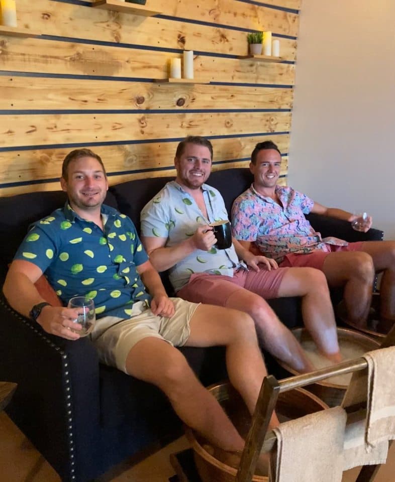 Sip while you unwind. Enjoy beer, wine, and local beverage options during your spa experience. Sip while you unwind. Enjoy beer, wine, and local beverage options during your spa experience.