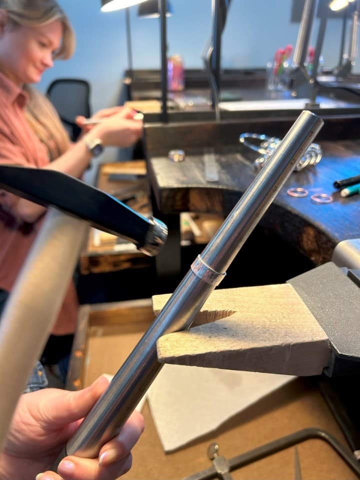 Come make your own silver rings Come make your own silver rings