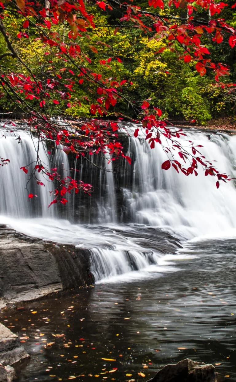 Hooker Falls, Triple Falls and High Falls Hike Hooker Falls, Triple Falls and High Falls Hike