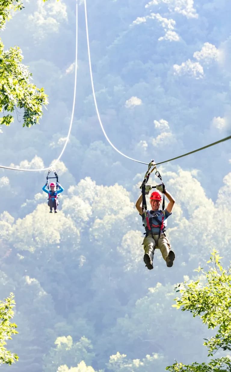 Thrills for Everyone: A Zipline Guide to Asheville Ziplining at Navitat / Photo: Emily Chaplin