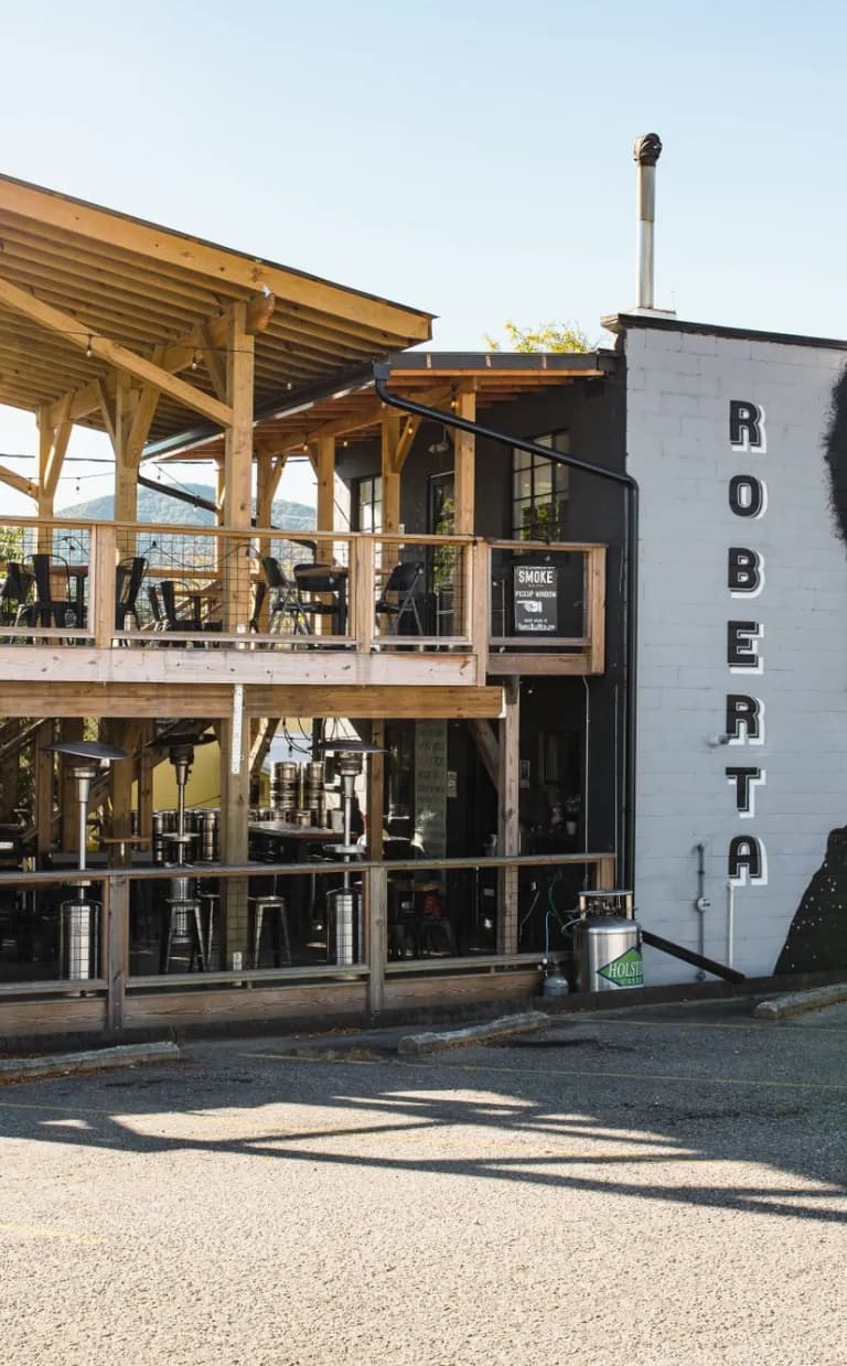 Celebrities in Asheville Roberta Flack Mural on Black Mountain Brewing