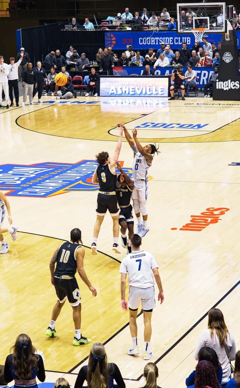 Asheville is a Great Place for Sports Fans SoCon Basketball Championship - Furman vs. Wofford